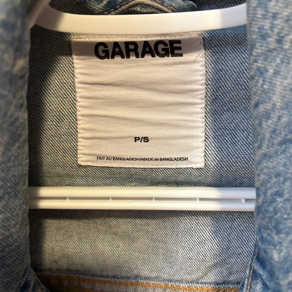 super cute oversized cropped denim jacket - Picture 4 of 4